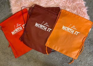 Worth Drawstring Bag